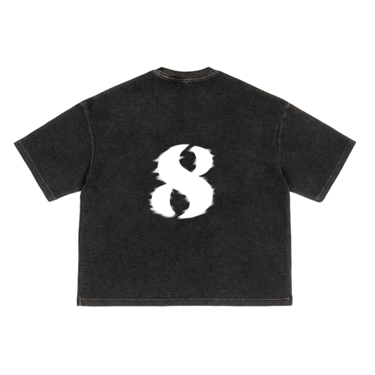 8 Waffle-Texture T-Shirt