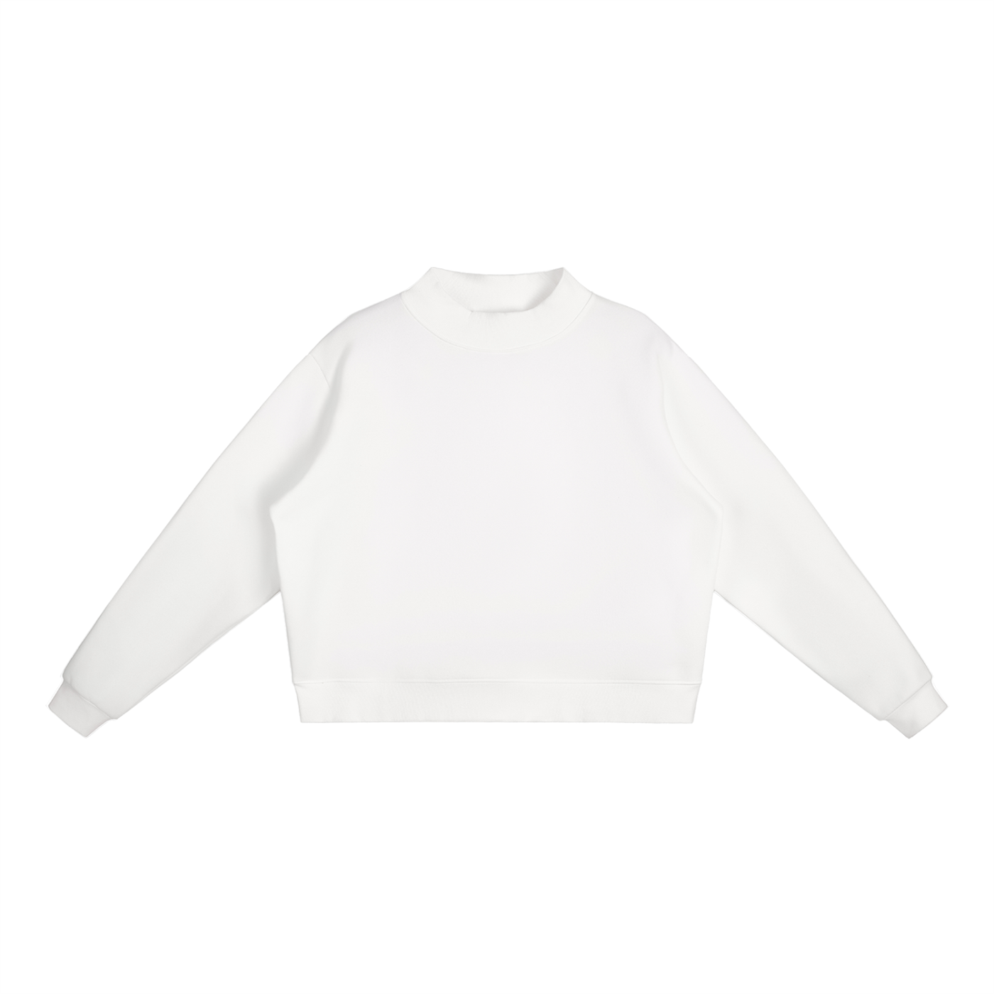 Heavyweight Mock Neck Crewneck