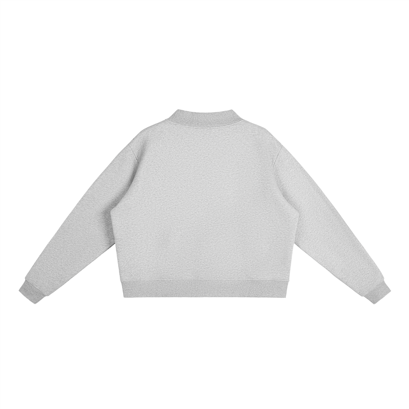 Heavyweight Mock Neck Crewneck