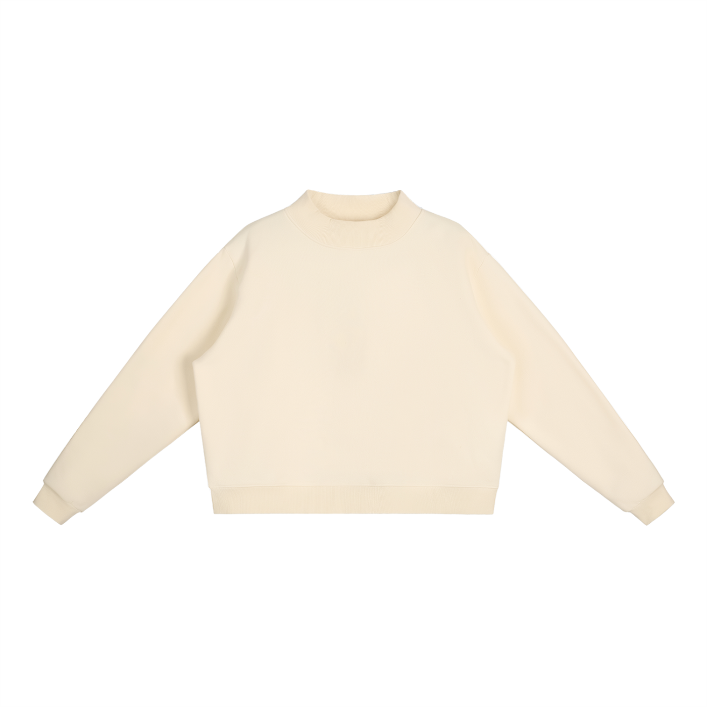 Heavyweight Mock Neck Crewneck