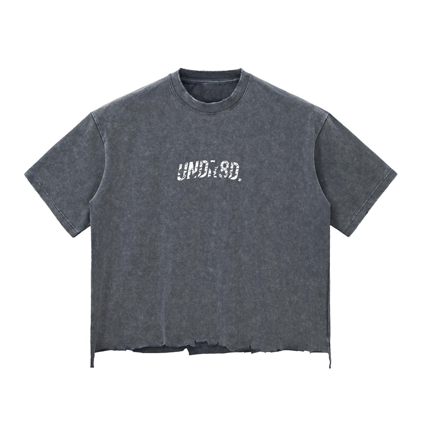 UNDER8ED. Ripped Boxy T-shirt