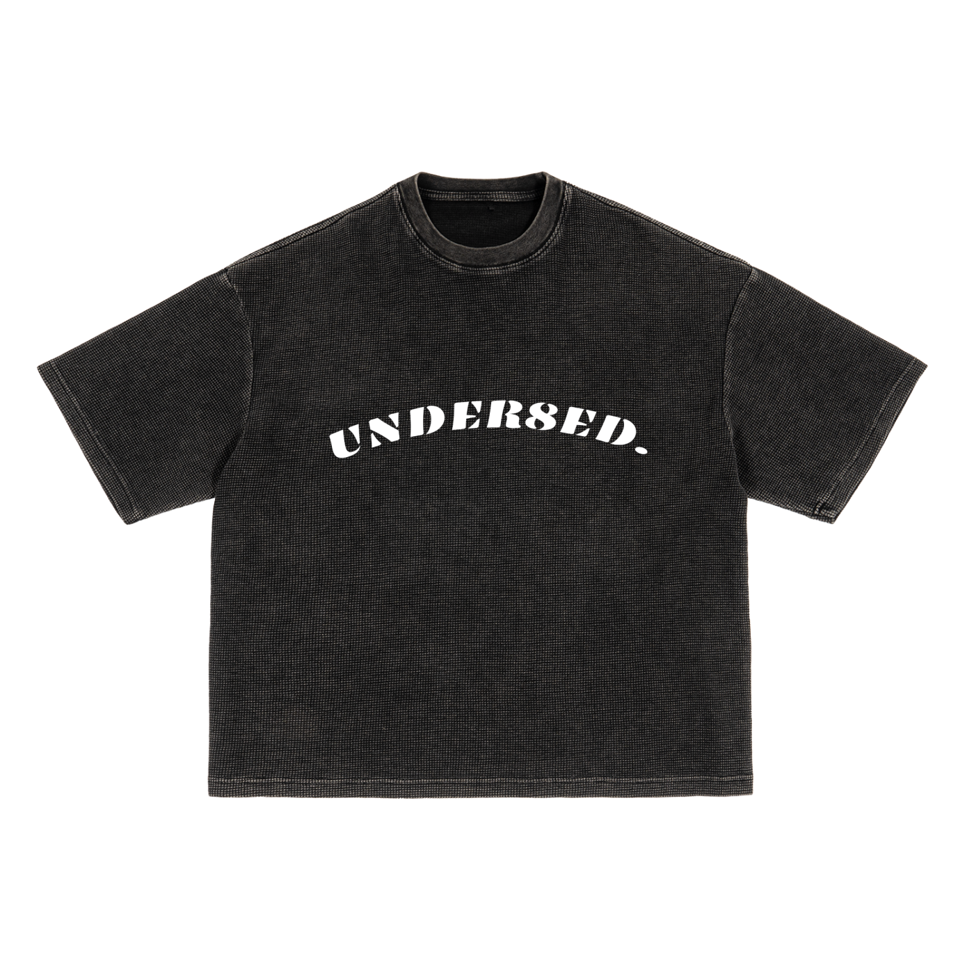 Basic UNDER8ED. Waffle-Texture Shirt
