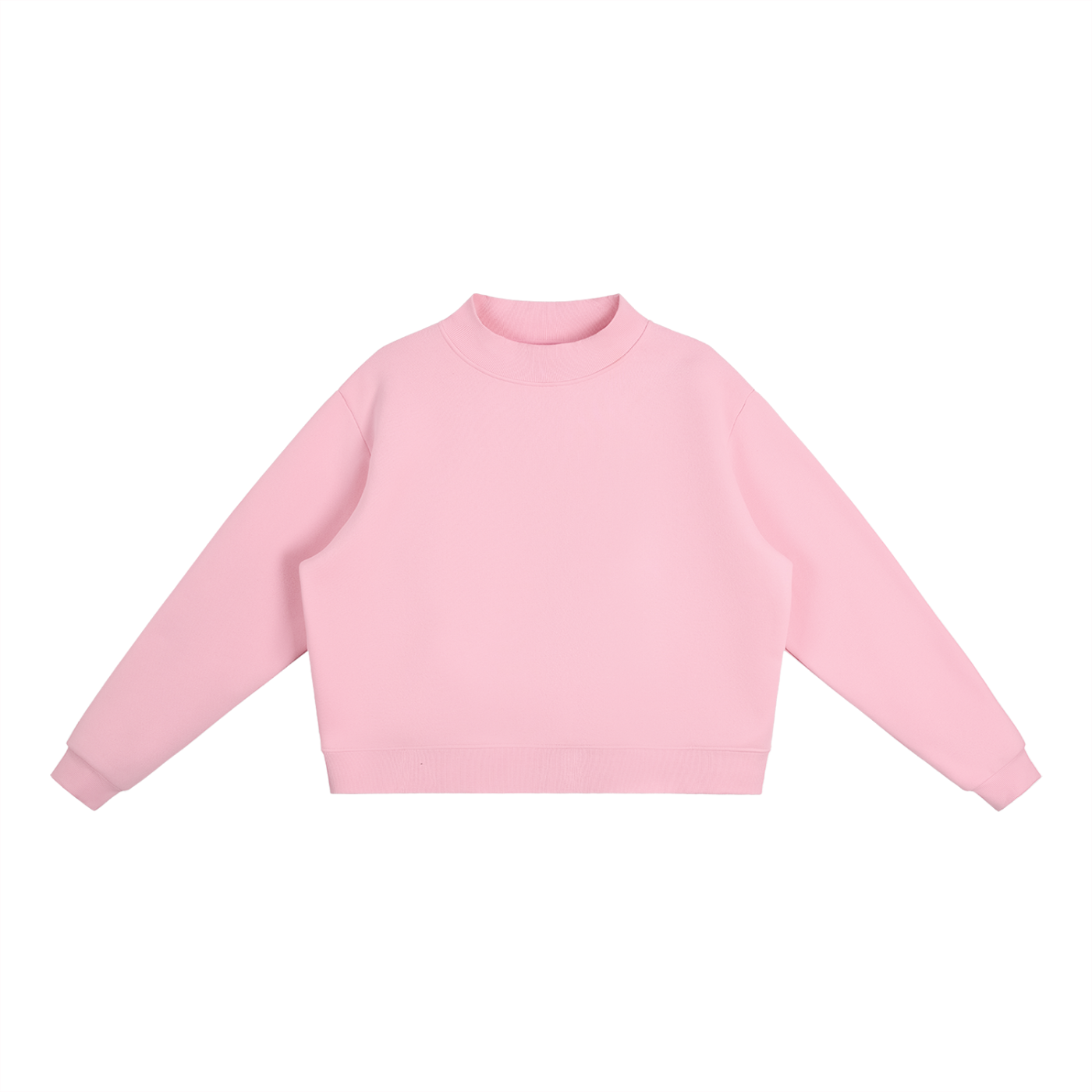 Heavyweight Mock Neck Crewneck