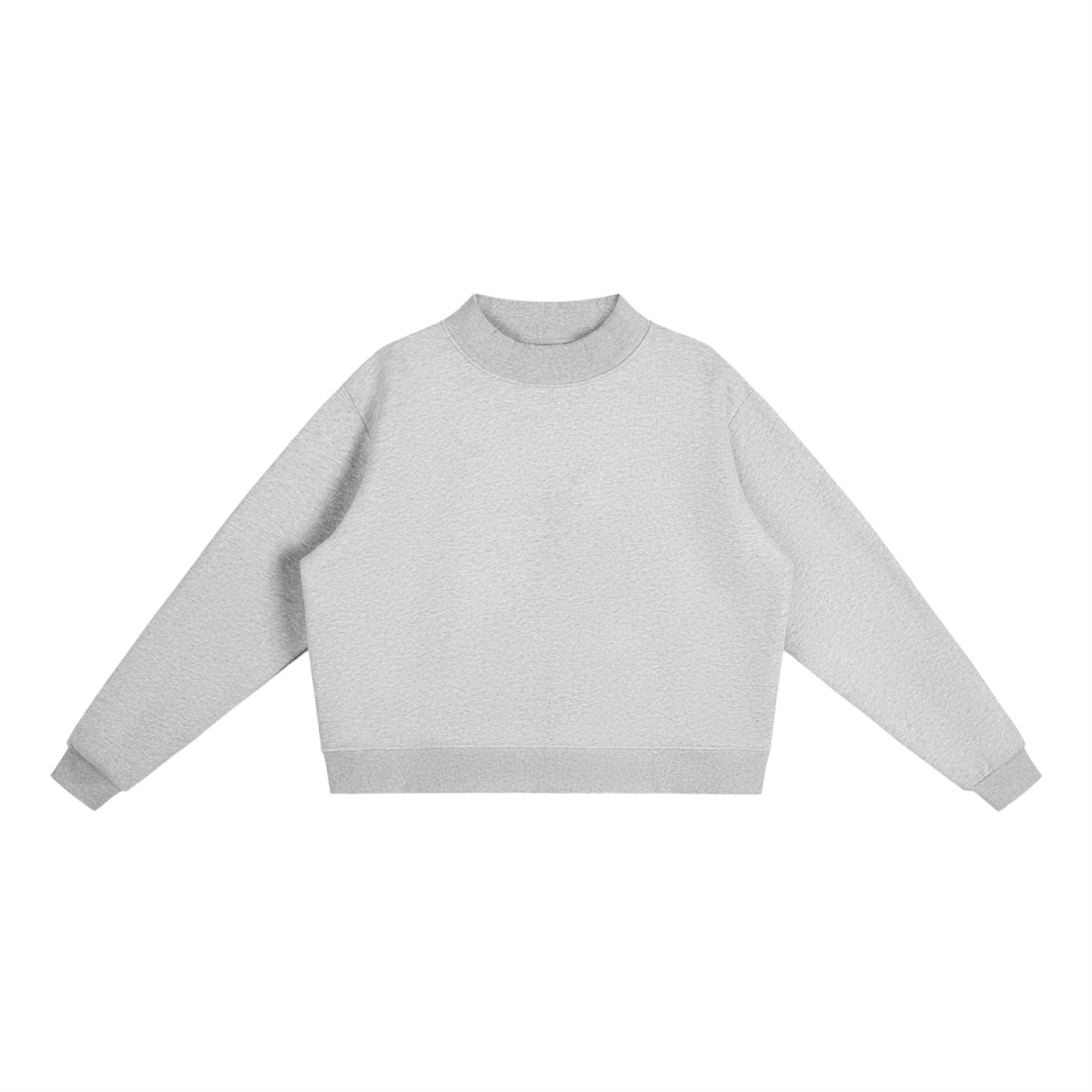 Heavyweight Mock Neck Crewneck