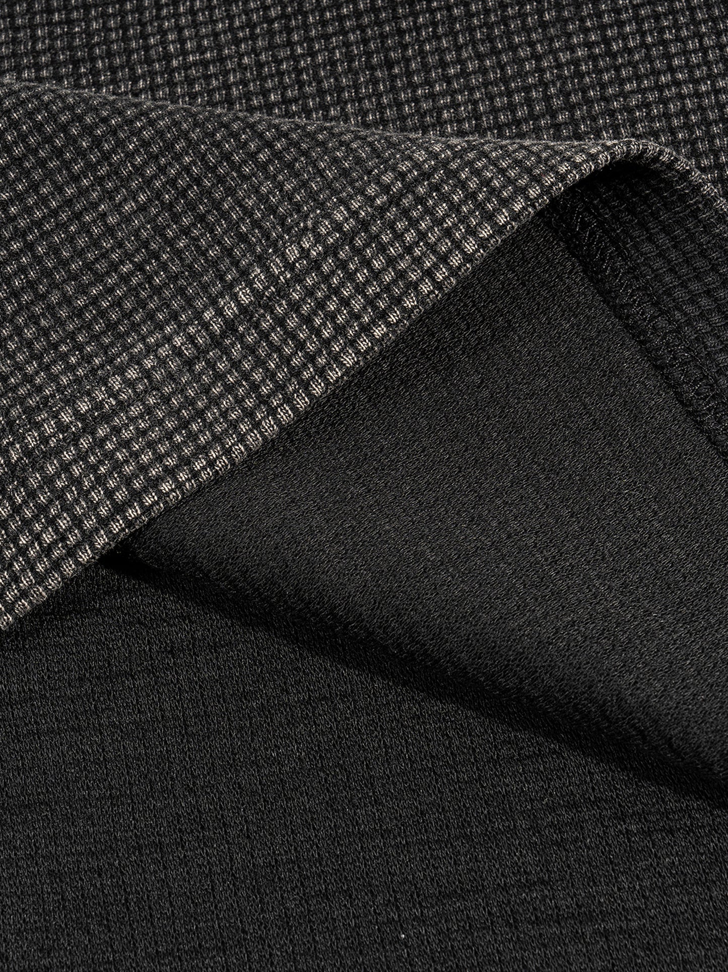 Basic UNDER8ED. Waffle-Texture Shirt