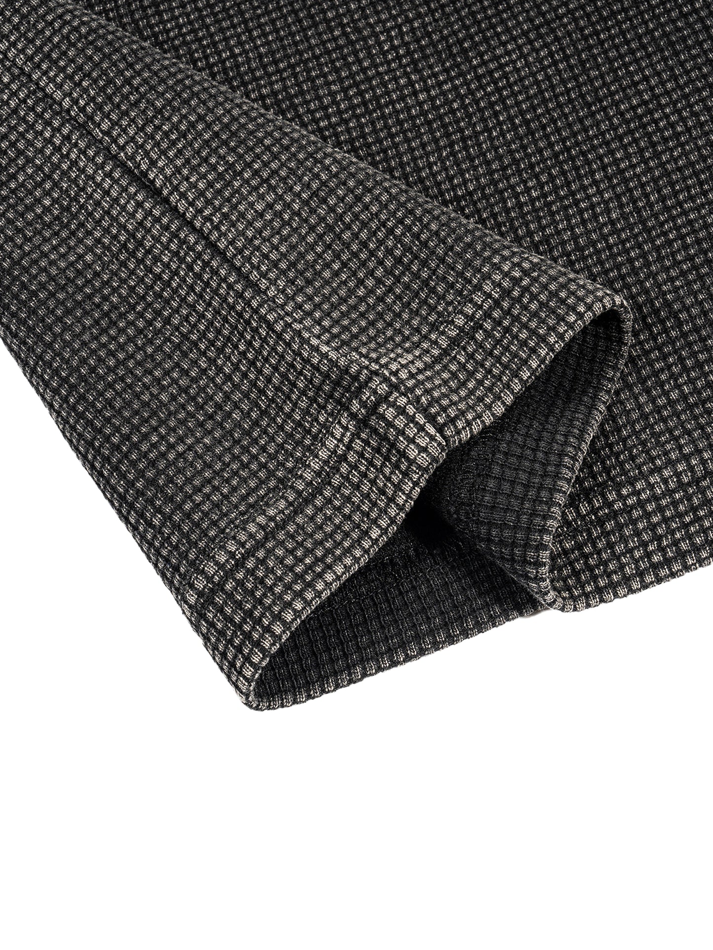 Basic UNDER8ED. Waffle-Texture Shirt