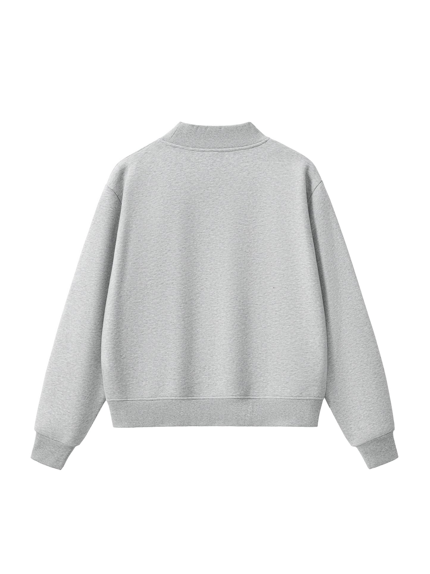 Heavyweight Mock Neck Crewneck